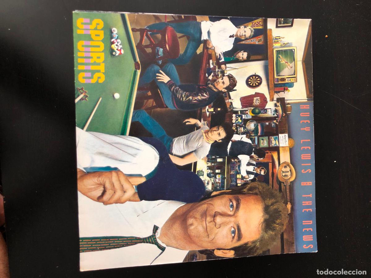 Disques de vinyle: Huey Lewis and the news Sports 1983 lp Chrysalis germany