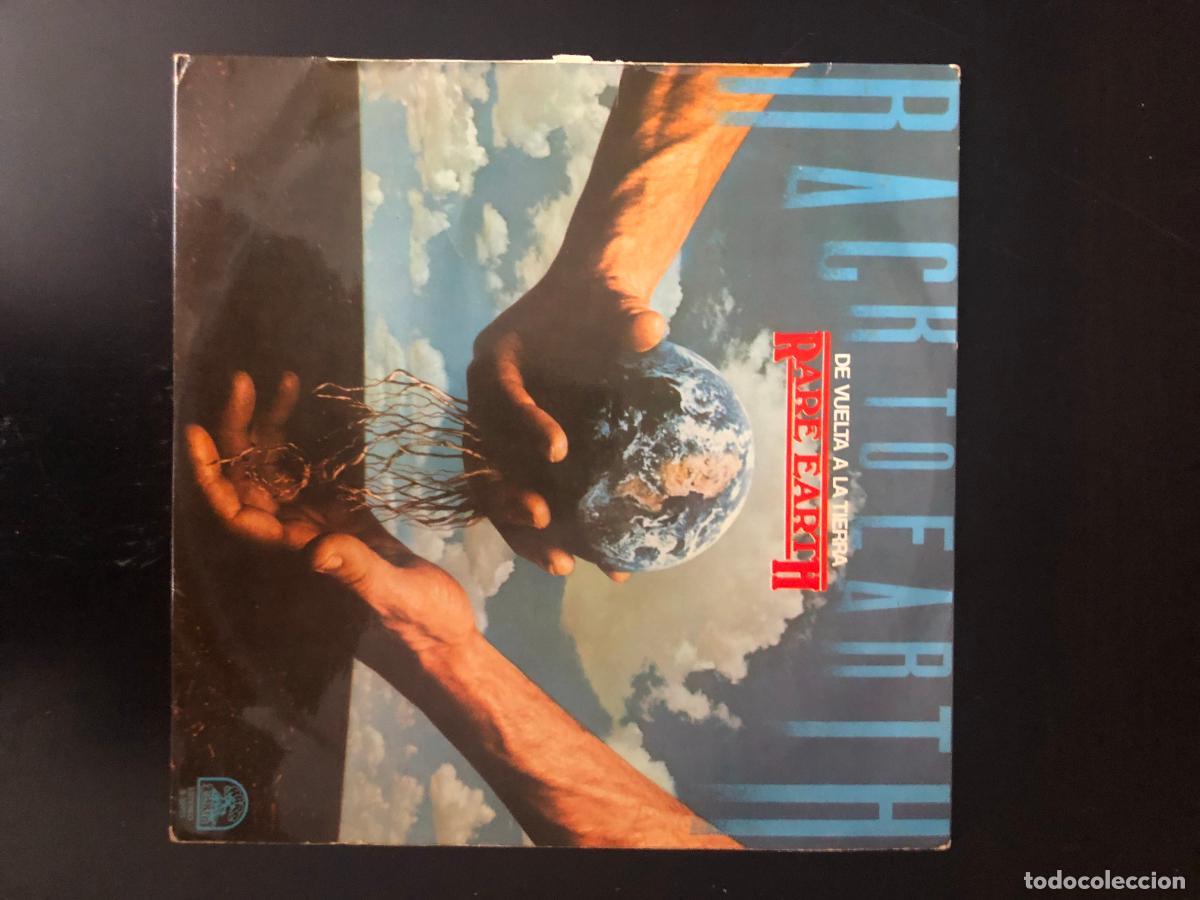 Discos de vinilo: Rare Earth Back to the earth De vuelta a la tierra 1975 lp Spain