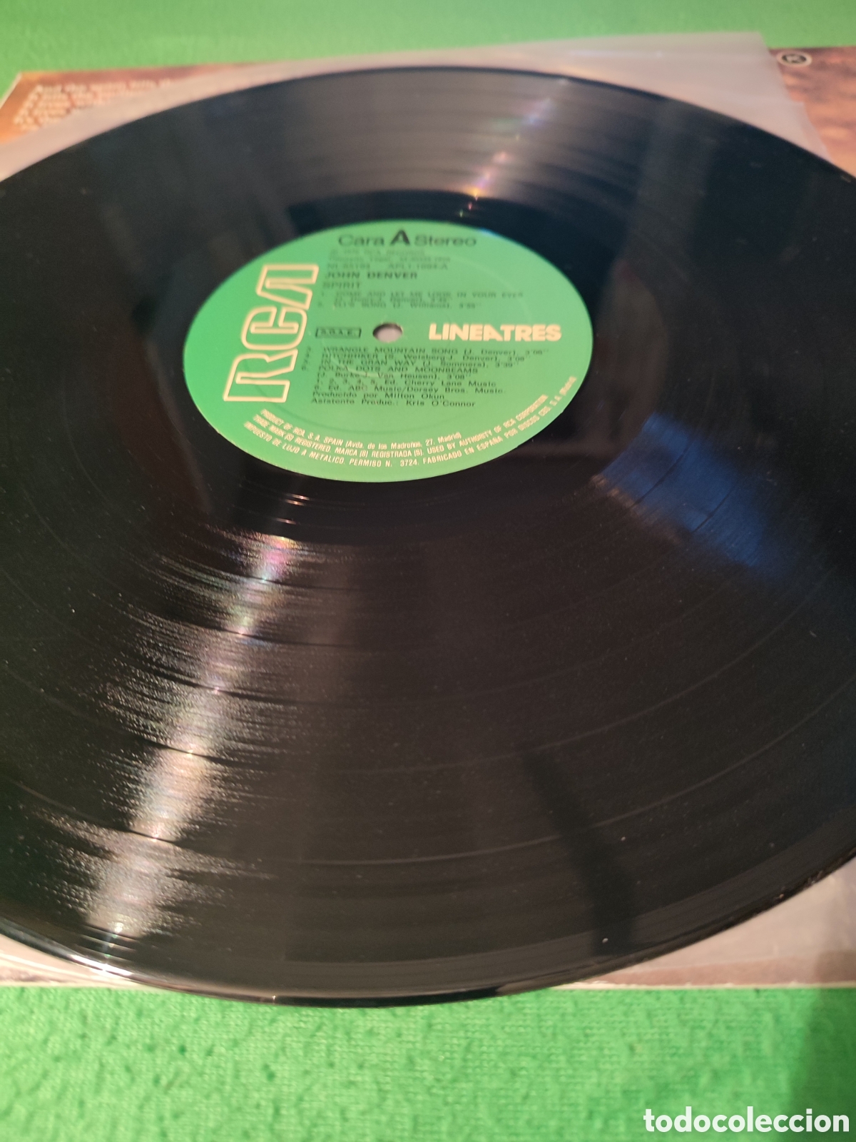 Discos de vinilo: John Denver - Spirit Vinilo Lp 1976 - Foto 3