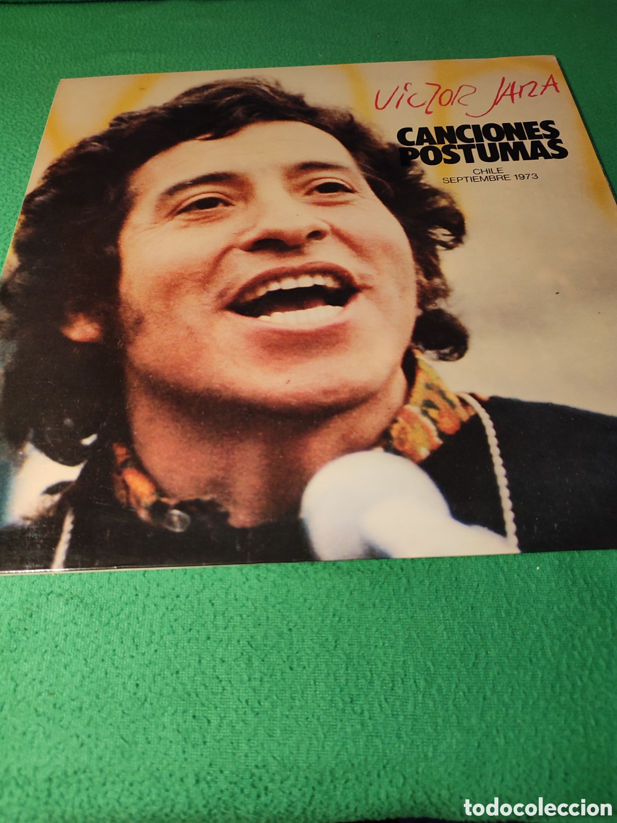 Discos de vinilo: V&iacute;ctor Jara - Canciones p&oacute;stumas - Foto 1