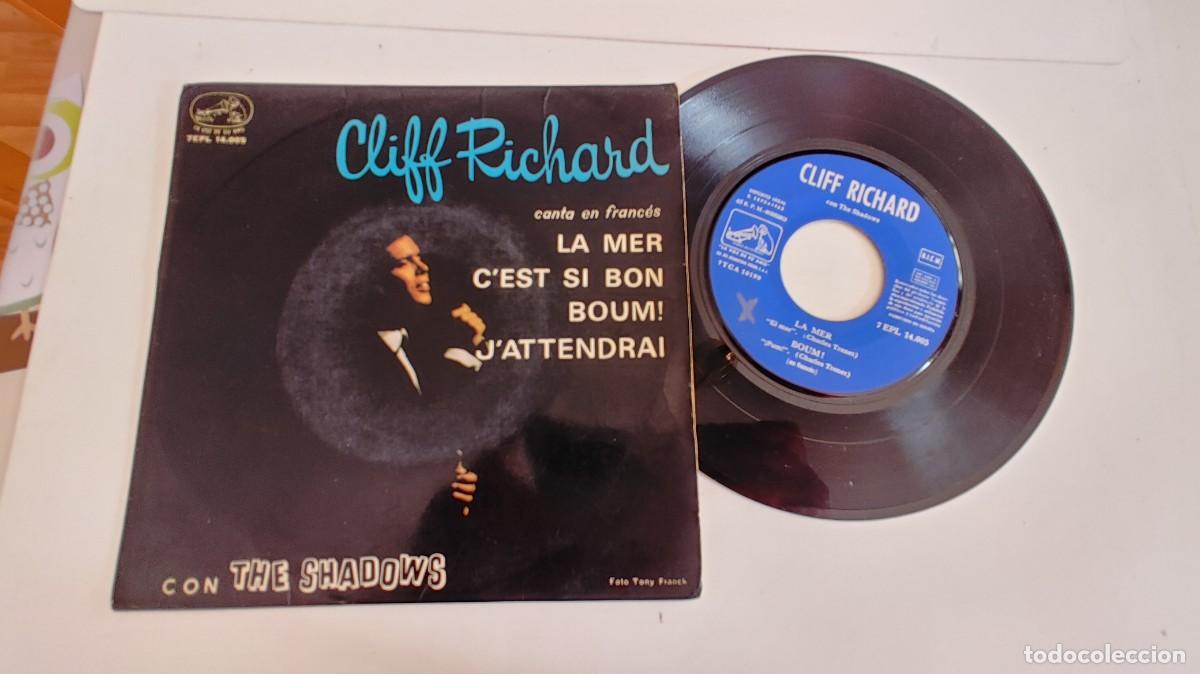 Discos de vinilo: CLIFF RICHARD CANTA EN FRANCES-EP LA MER +3 - Foto 1