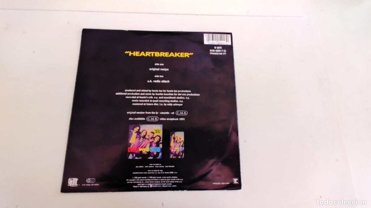 Discos de vinilo: COLOR ME BADD-SINGLE HEARTBREAKER - Foto 2