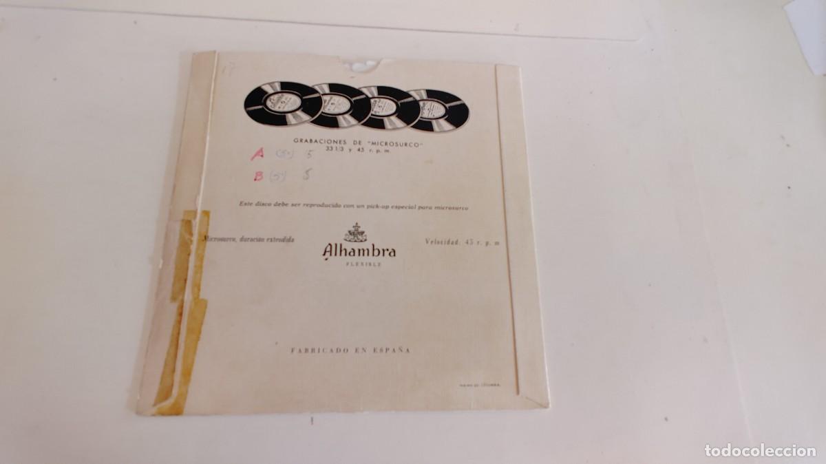 Discos de vinilo: CONCHETA LA DEL MERCAT Y CHIQUET DE BETERA-EP ALBAES +3 - Foto 2