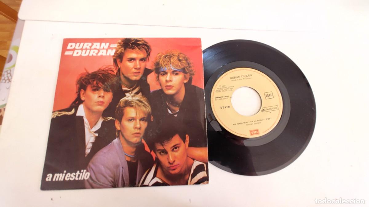 Discos de vinilo: DURAN DURAN-SINGLE A MI ESTILO - Foto 1
