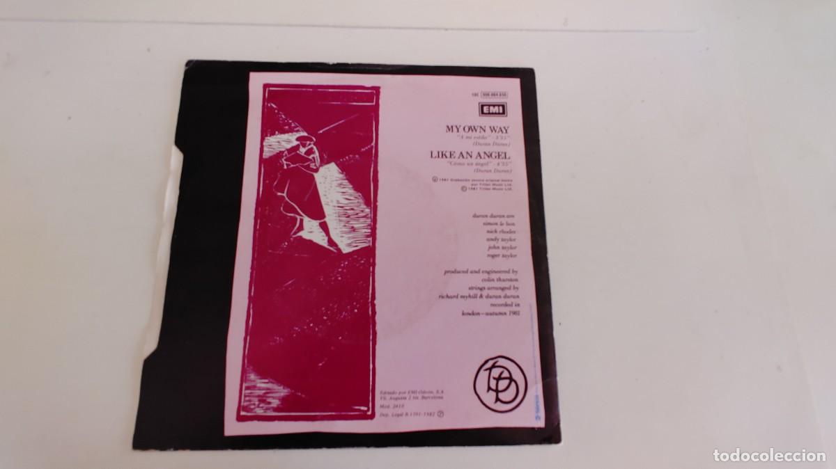 Discos de vinilo: DURAN DURAN-SINGLE A MI ESTILO - Foto 2