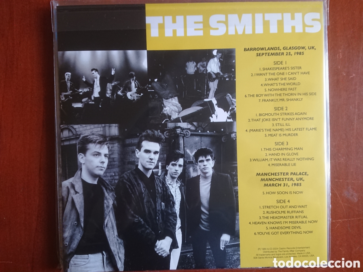 Discos de vinilo: The Smiths - Scratch My Name on Your Arm - 2LP - Foto 3
