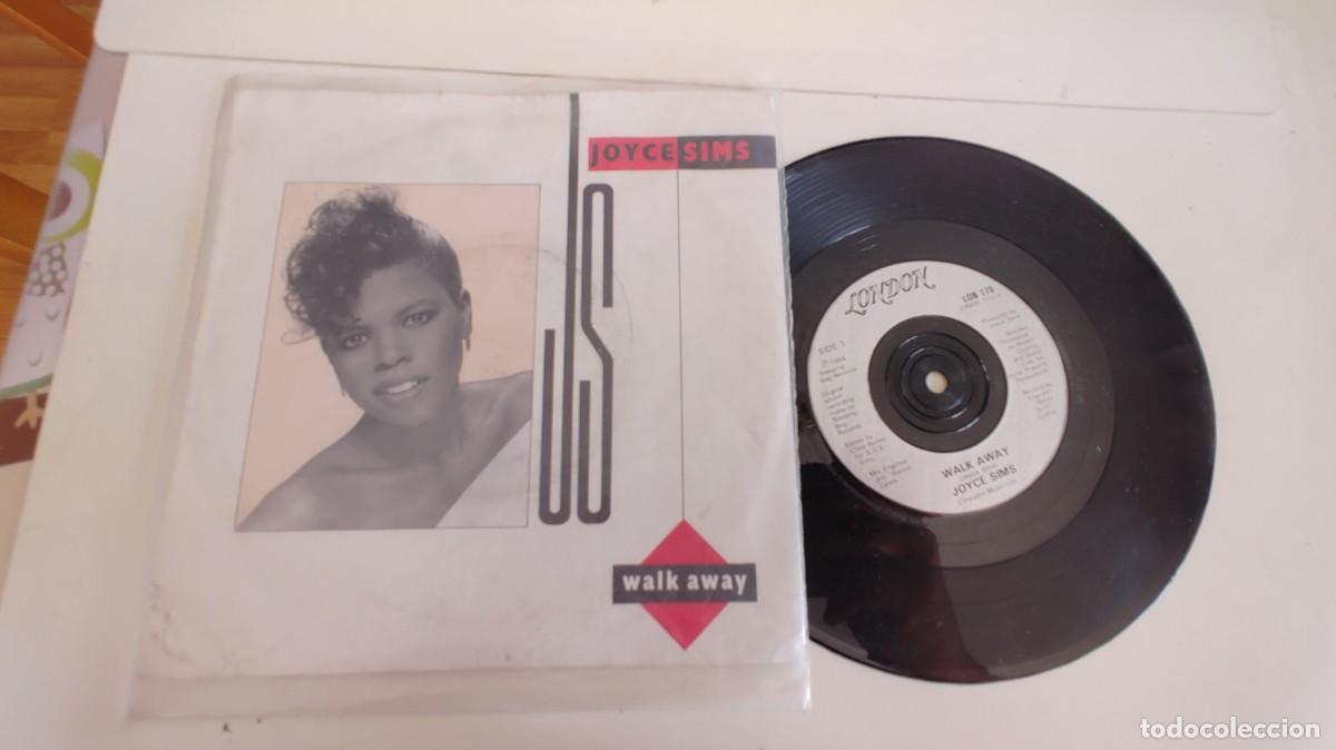 Discos de vinilo: JOYCE SIMS-SINGLE WALK AWAY - Foto 1