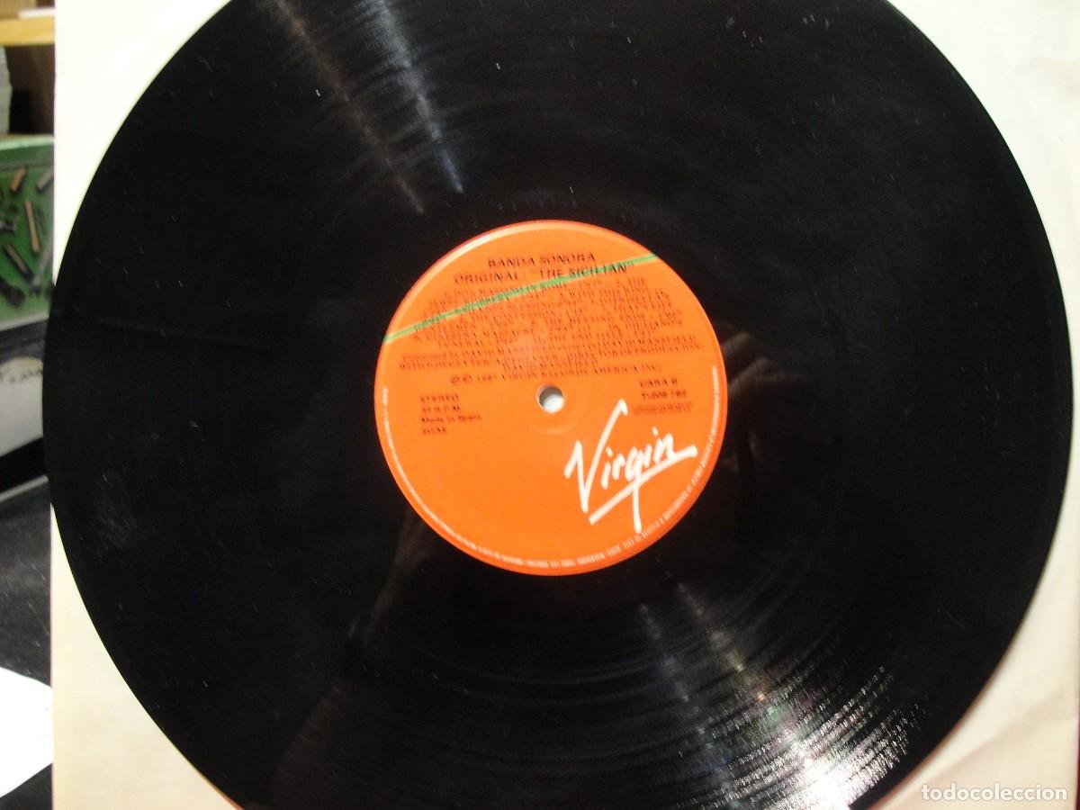Discos de vinilo: EL SICILIANO - DAVID MANSFIELD - CIMINO / LAMBERT - IMPECABLE COMO NUEVO - Foto 3
