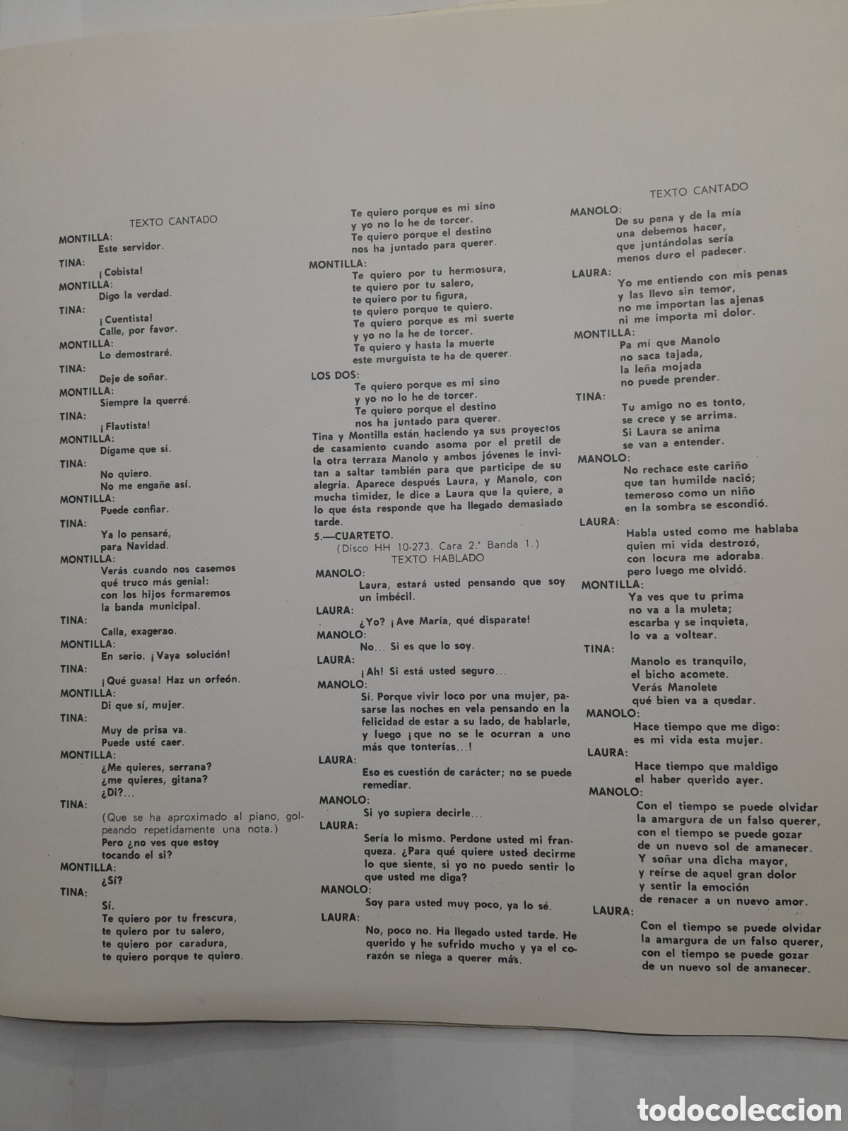 Discos de vinilo: LA ETERNA CANCION. PABLO SOROZABAL. - Foto 10