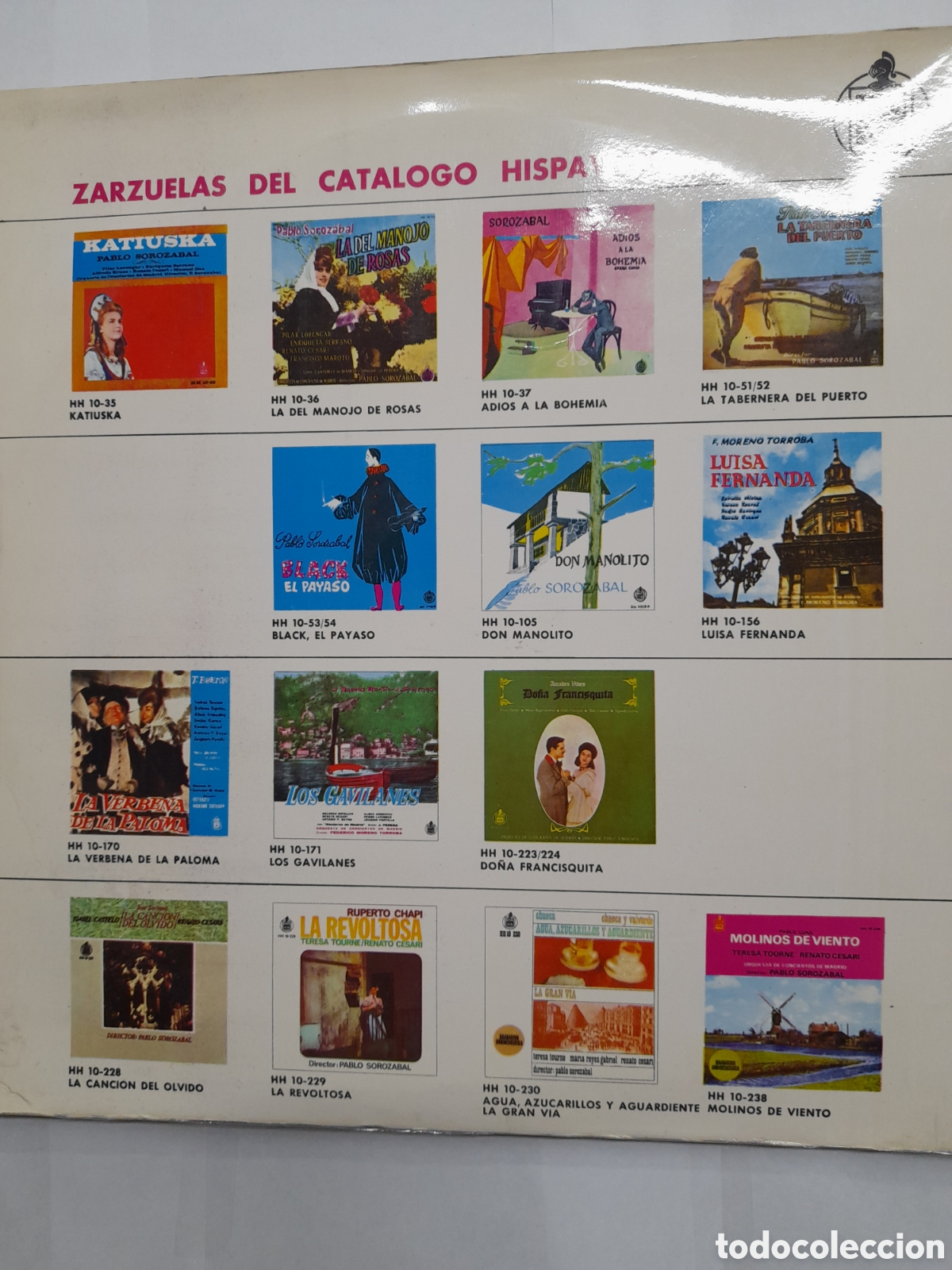 Discos de vinilo: LA ETERNA CANCION. PABLO SOROZABAL. - Foto 20