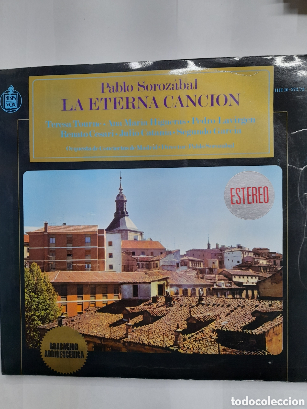 Discos de vinilo: LA ETERNA CANCION. PABLO SOROZABAL. - Foto 1