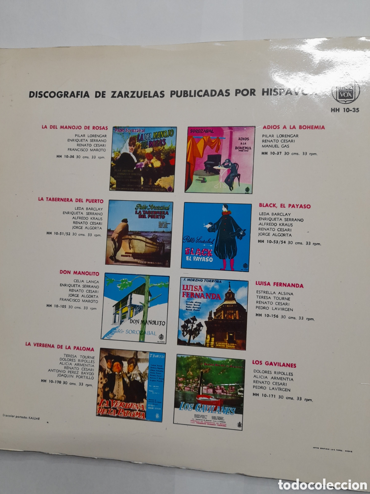 Discos de vinilo: KATIUKA. PABLO SOROZABAL. - Foto 11
