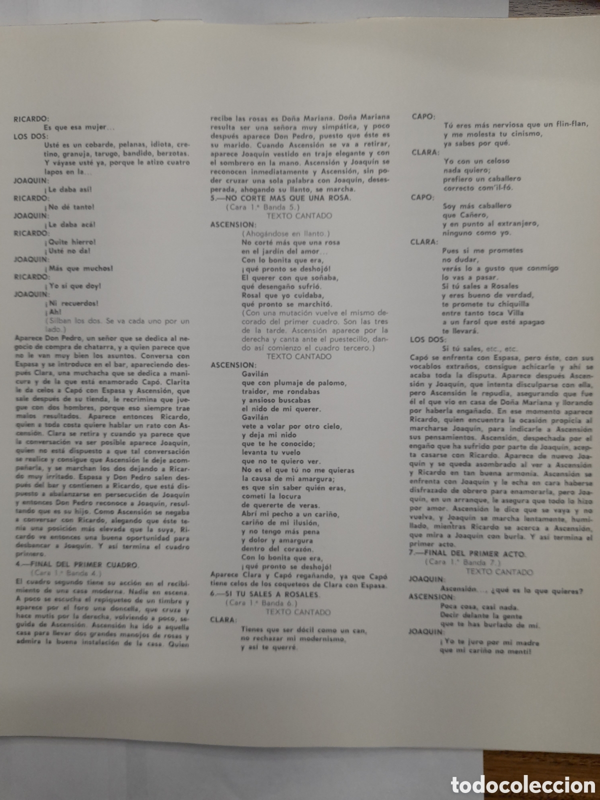 Discos de vinilo: LA DEL MANOJO DE ROSAS. PABLO SOROZABAL - Foto 6