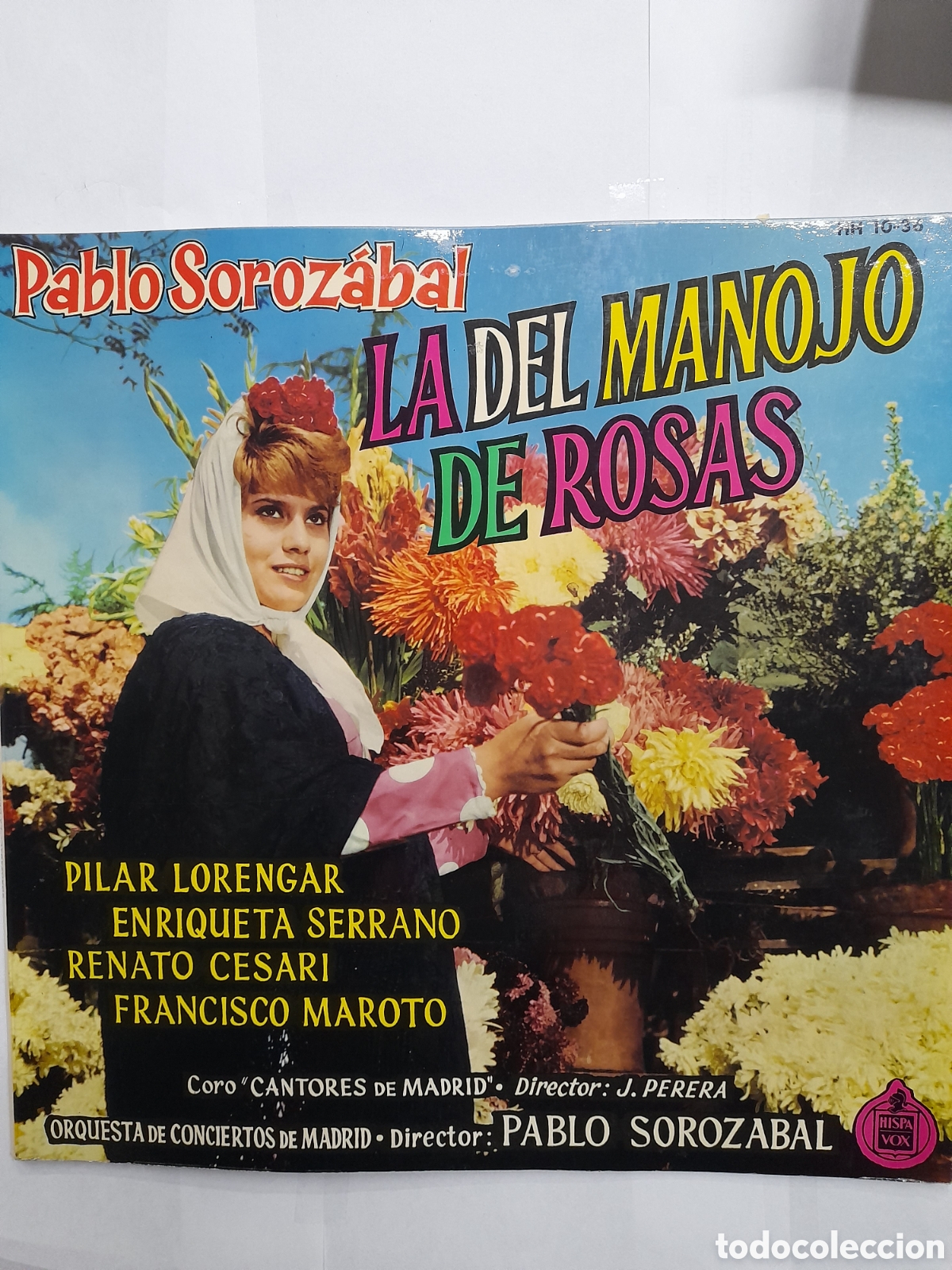 Discos de vinilo: LA DEL MANOJO DE ROSAS. PABLO SOROZABAL - Foto 1