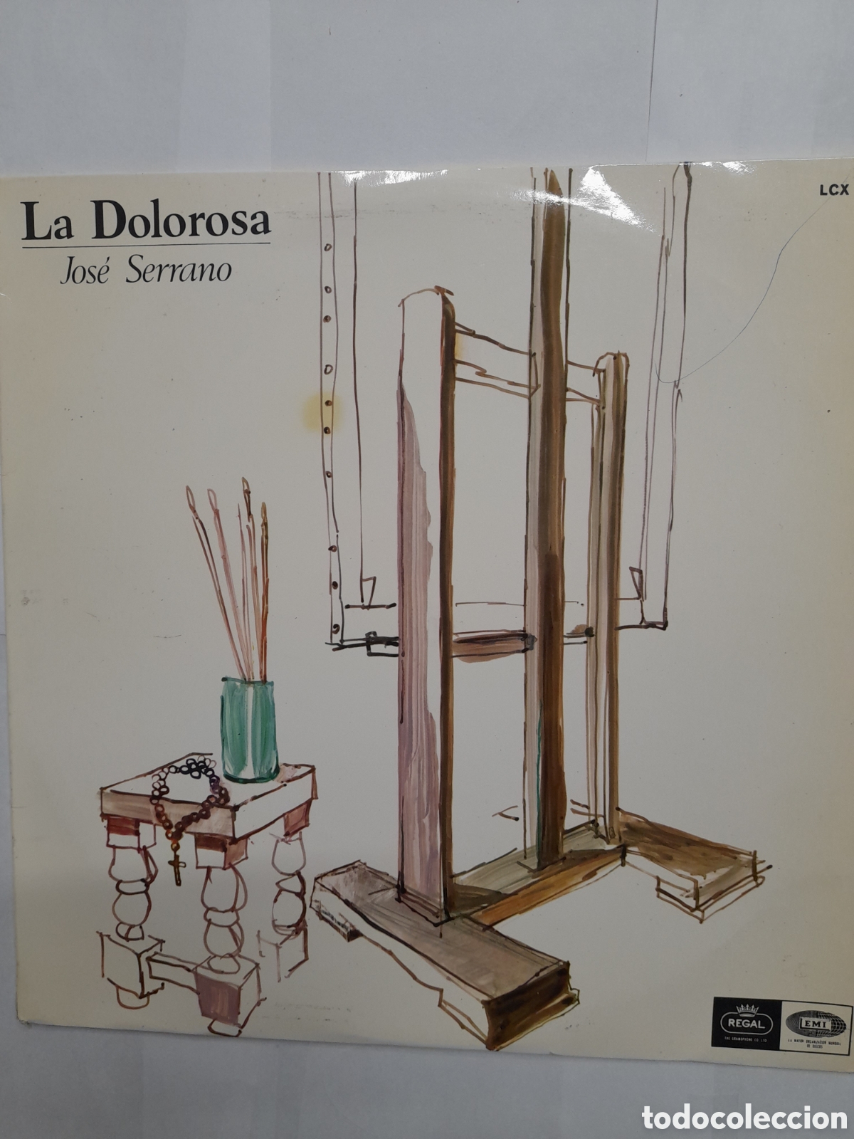 Discos de vinilo: LA DOLOROSA. JOS&Eacute; SERRANO. - Foto 1