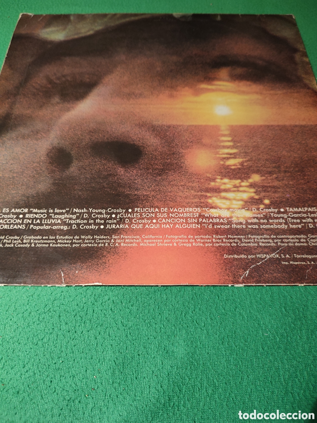 Discos de vinilo: David Crosby - Si solamente pudiese acordar... - Foto 2