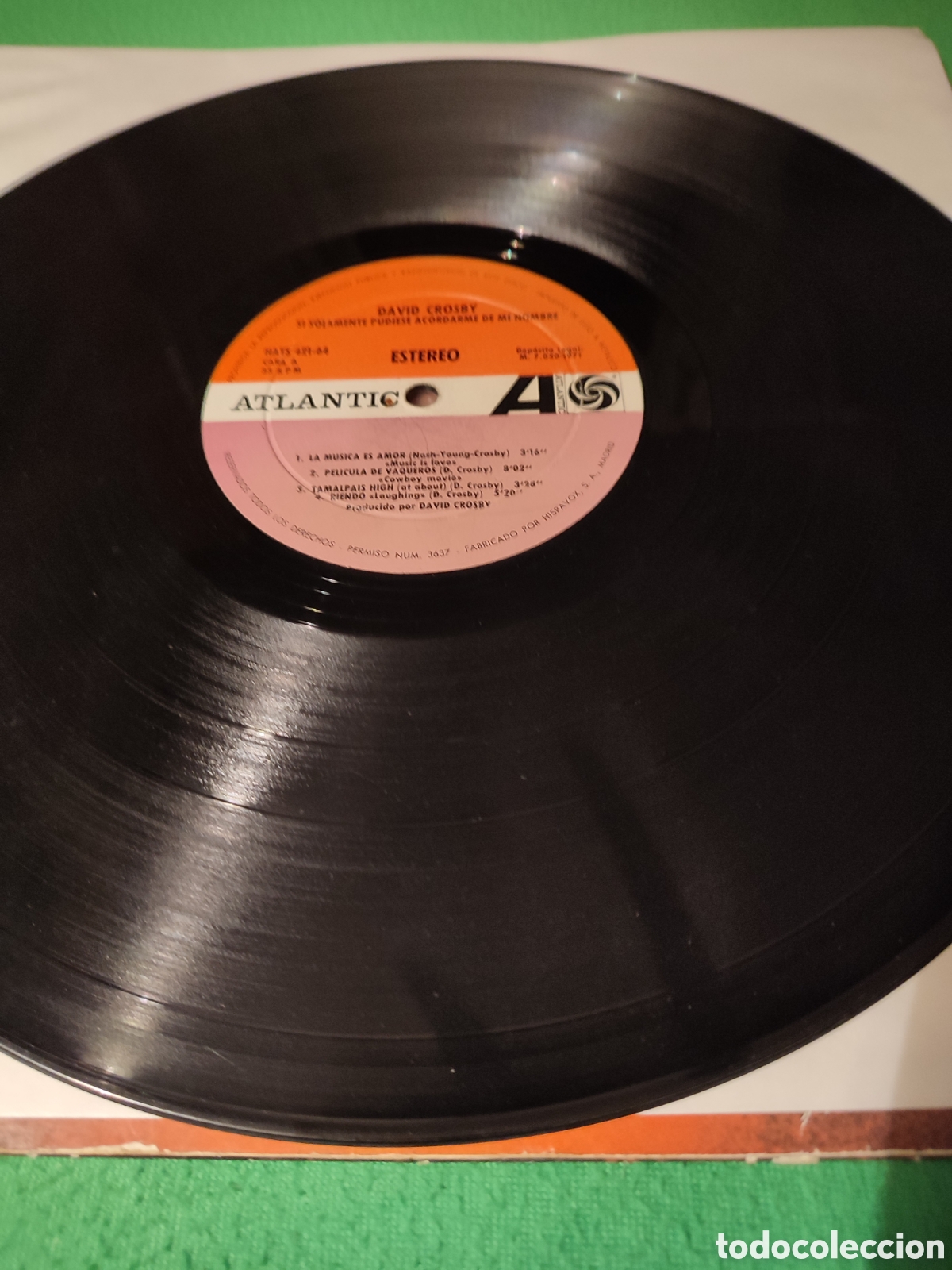 Discos de vinilo: David Crosby - Si solamente pudiese acordar... - Foto 3
