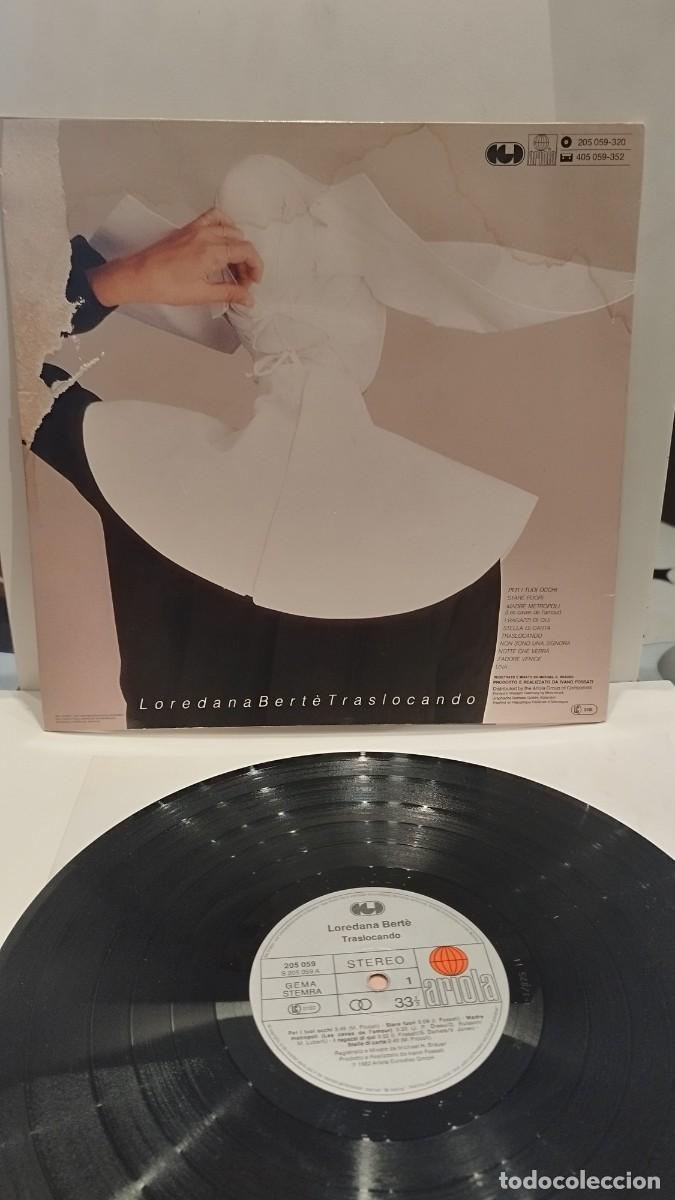 Discos de vinilo: Loredana Bert&egrave; &ndash; Traslocando. Lp vinilo - Foto 6