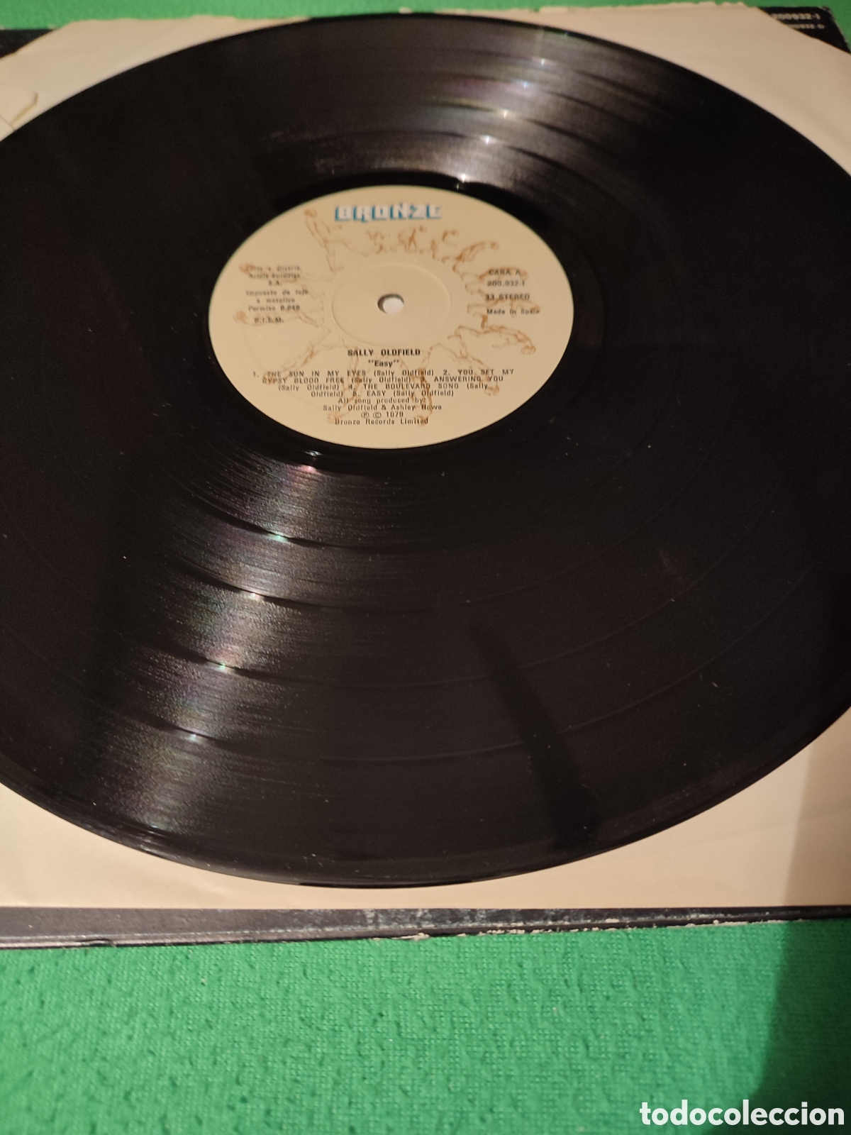 Discos de vinilo: Sally Oldfield - Easy vinilo Lp 1979 - Foto 3