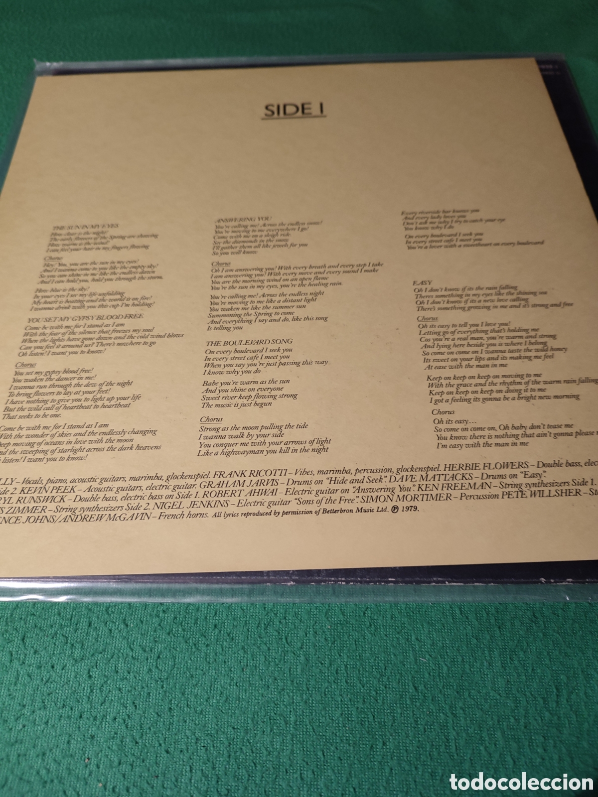 Discos de vinilo: Sally Oldfield - Easy vinilo Lp 1979 - Foto 4