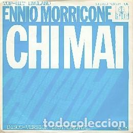 Discos de vinilo: ENNIO MORRICONE CHI MAI single - Foto 1