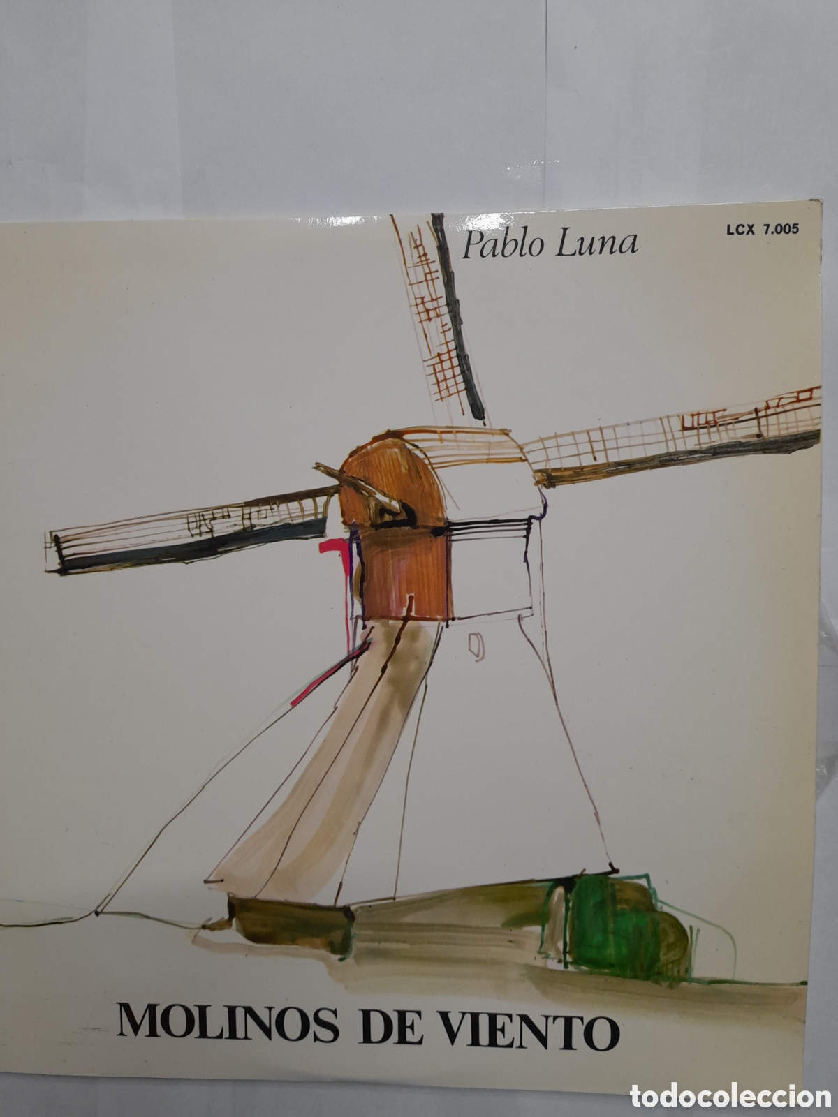 Discos de vinilo: MOLINOS DE VIENTO de Pablo Luna. - Foto 1