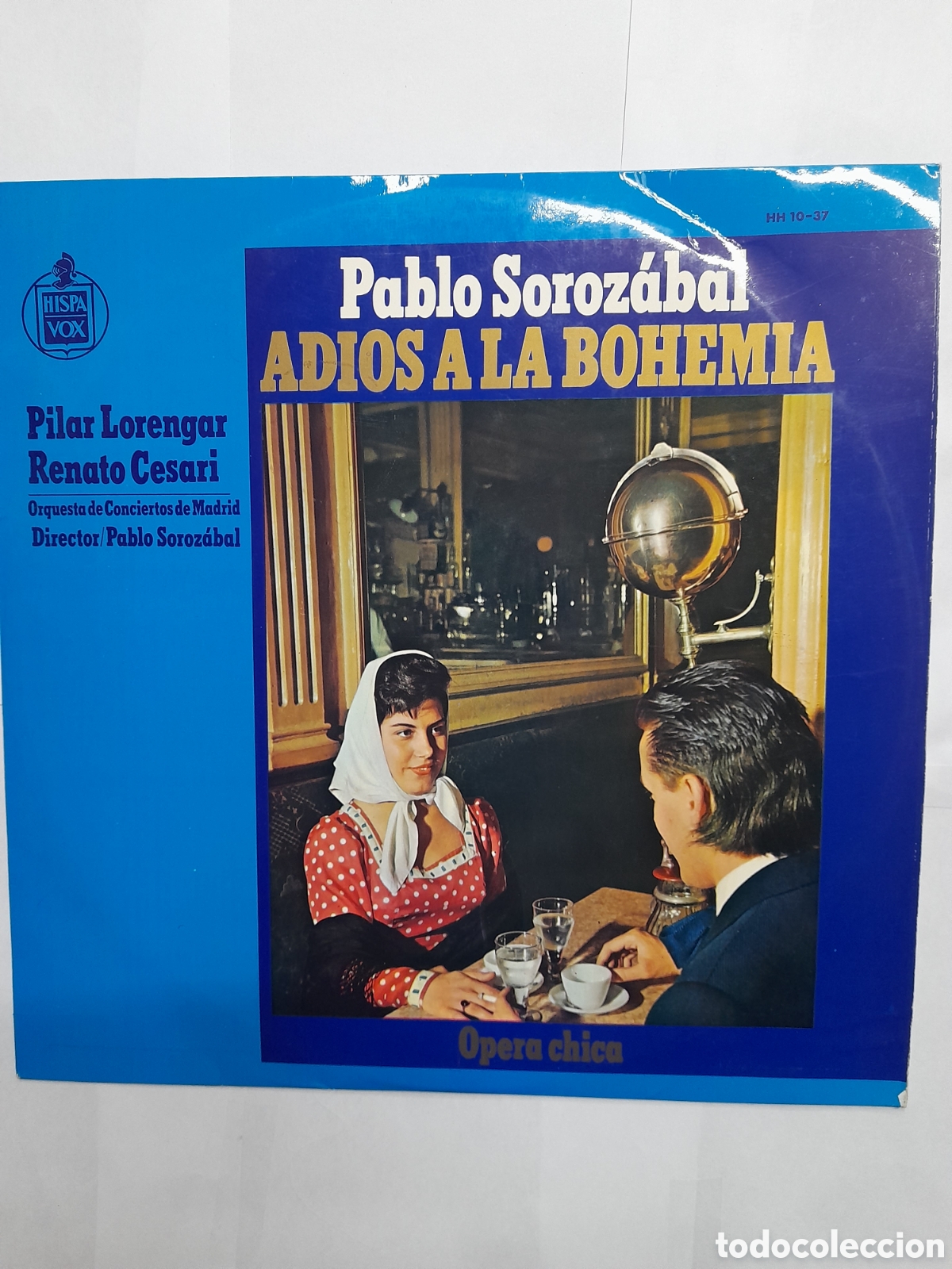 Discos de vinilo: ADI&Oacute;S A LA BOHEMIA. PABLO SOROZABAL. - Foto 1