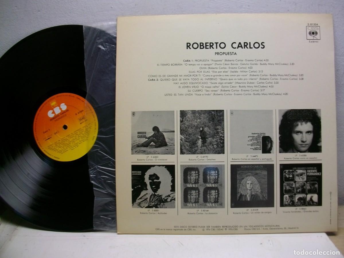 Discos de vinilo: Roberto Carlos &ndash; Propuesta LP - Foto 2