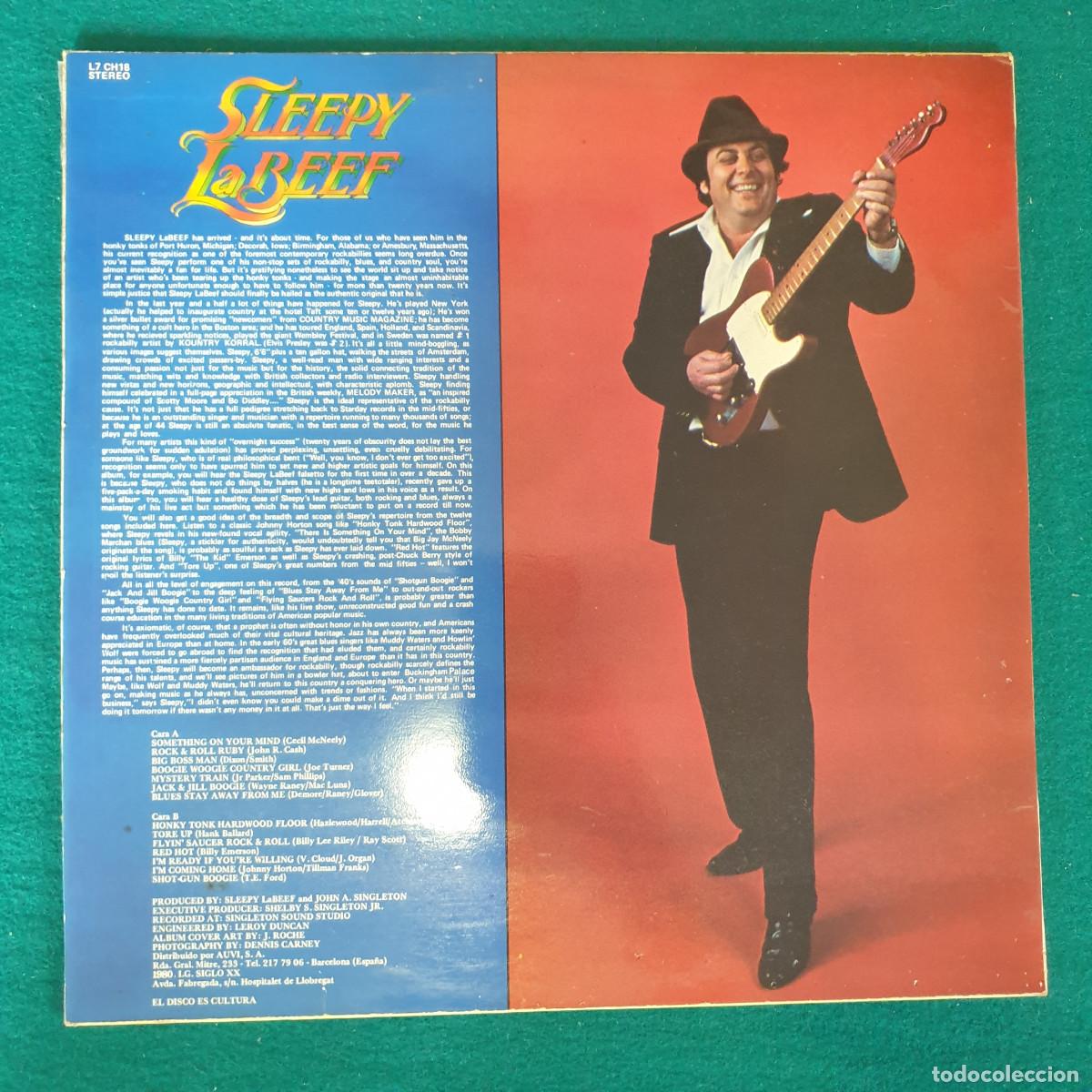 Discos de vinilo: Sleepy LaBeef* &ndash; Downhome Rockabilly - Foto 2