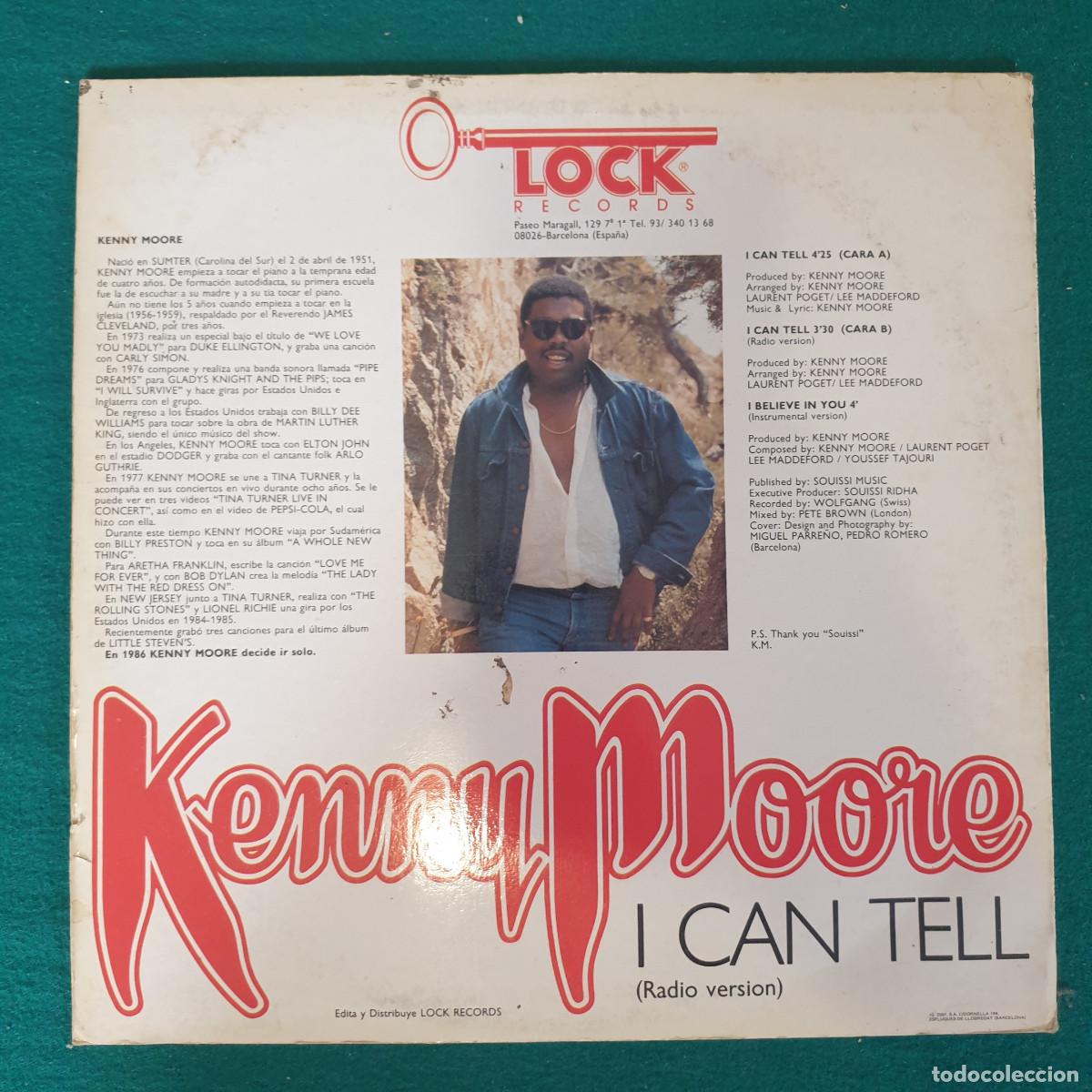 Discos de vinilo: Kenny Moore &ndash; I Can Tell - Foto 2