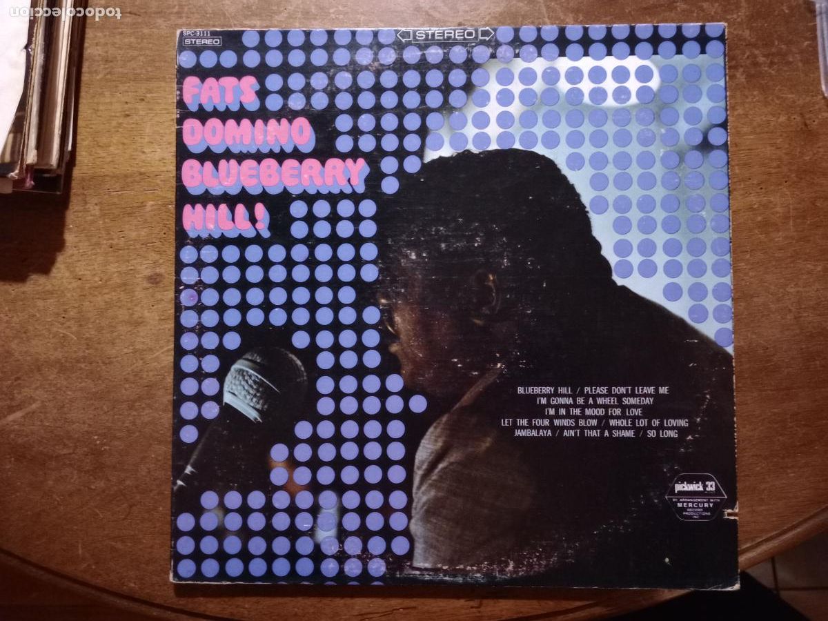Discos de vinilo: Fats Domino - Blueberry hill - Foto 1
