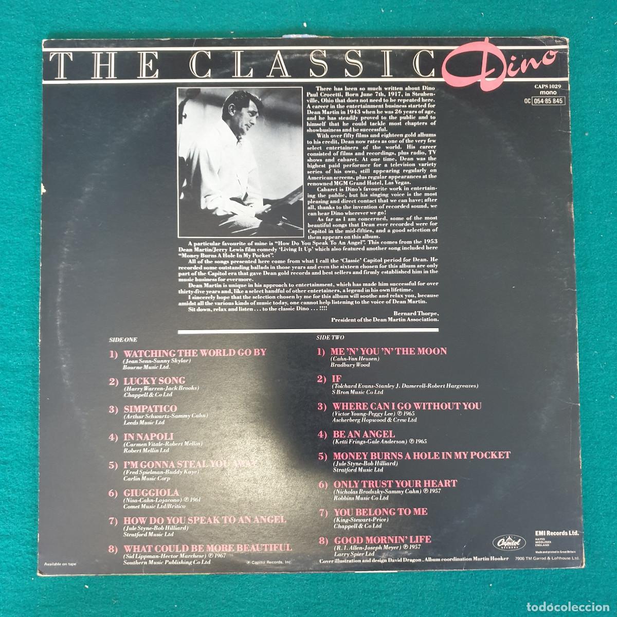 Discos de vinilo: Dean Martin &ndash; The Classic Dino - Foto 2