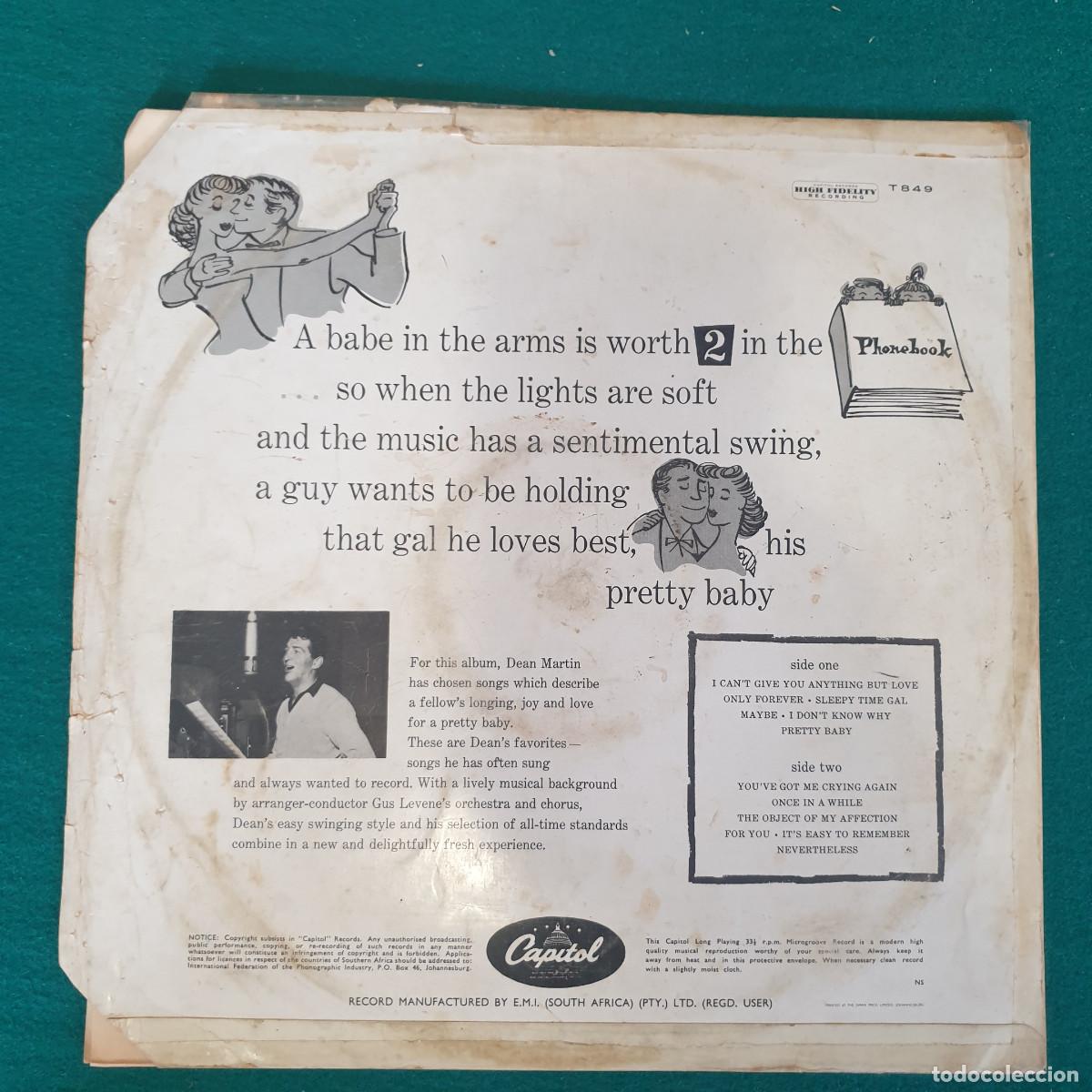 Discos de vinilo: Dean Martin &ndash; Pretty Baby - Foto 2