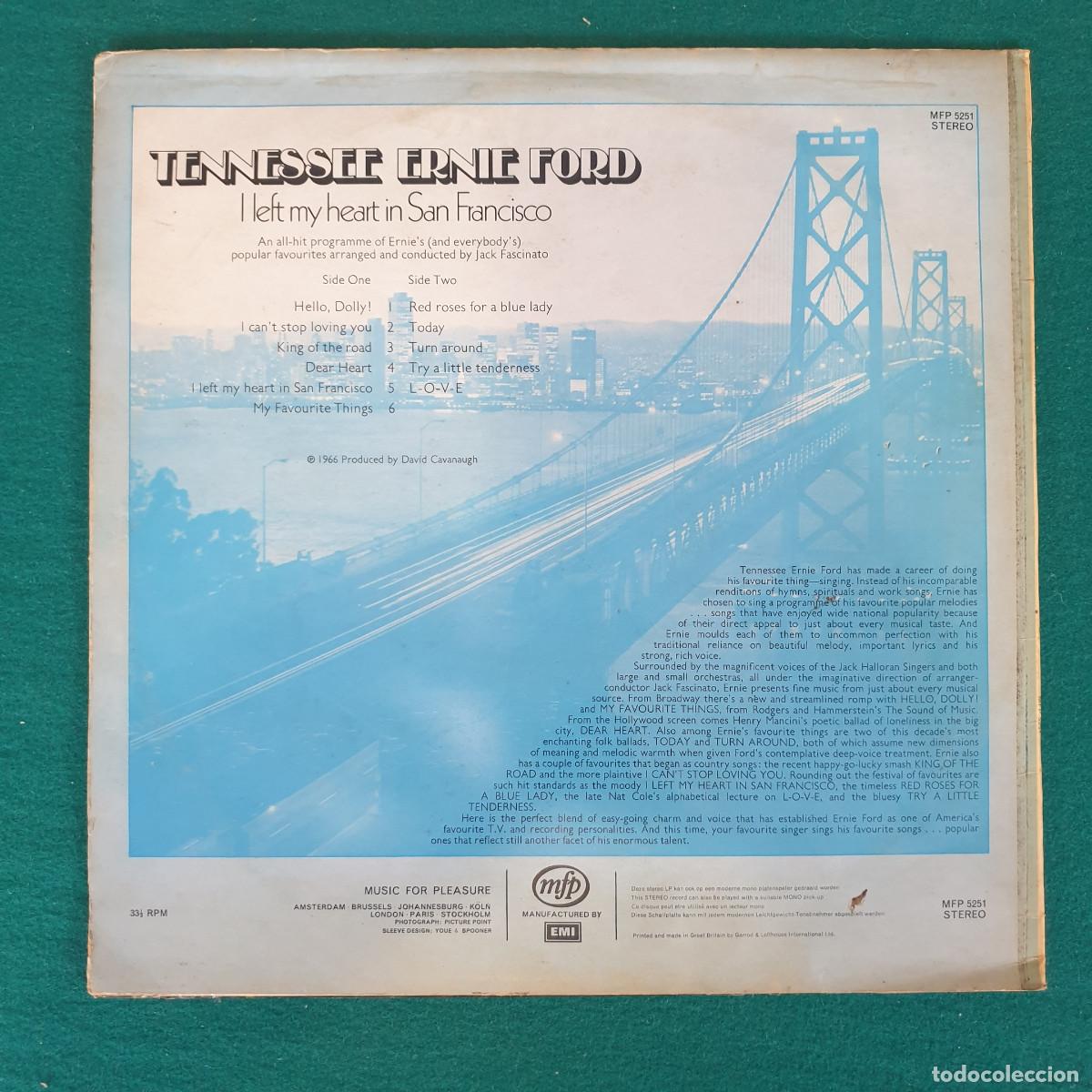 Discos de vinilo: TENNESSEE ERNIE FORD - Foto 2
