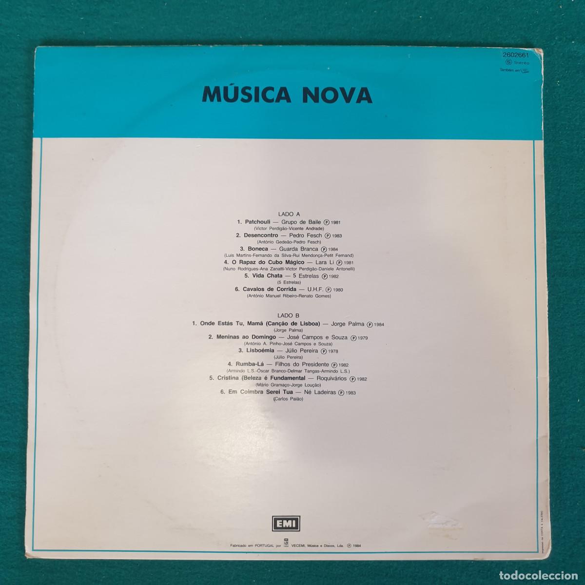 Discos de vinilo: M&uacute;sica Nova 1984 rock pop - Foto 2