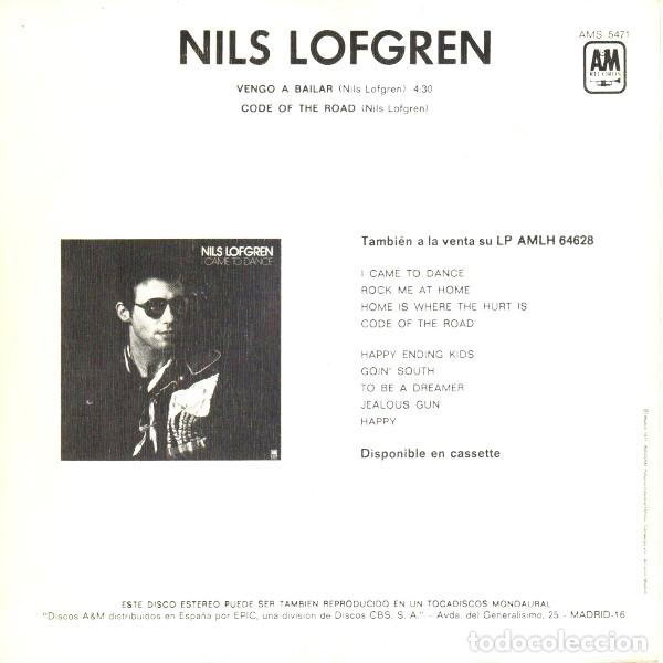 Discos de vinilo: Nils Lofgren &ndash; I Come To Dance - Foto 2