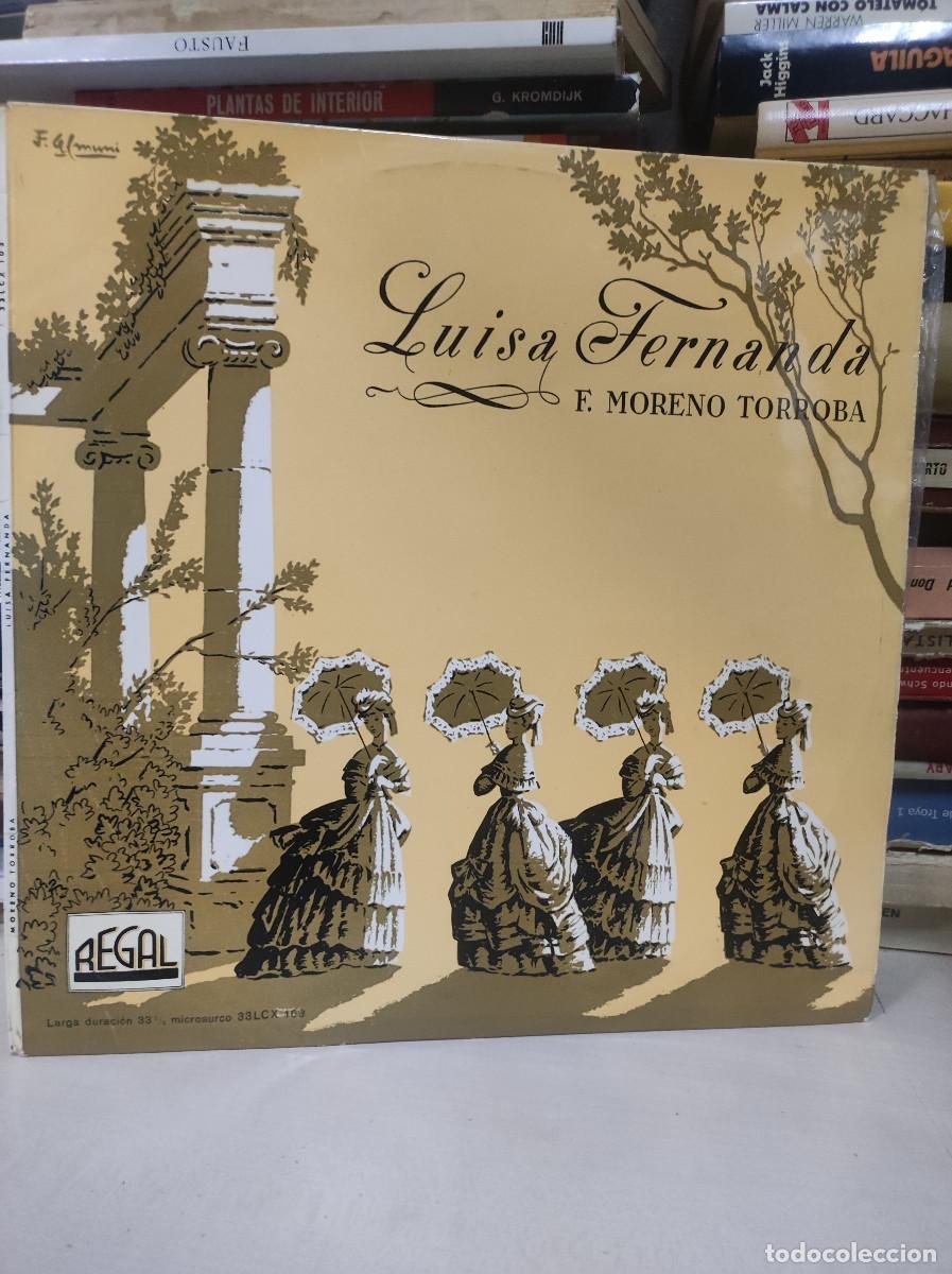 Discos de vinilo: F. Moreno Torroba &ndash; Luisa Fernanda - Foto 1