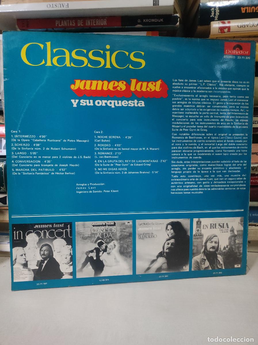 Discos de vinilo: JAMES LAST Y SU ORQUESTA CLASSICS - Foto 2