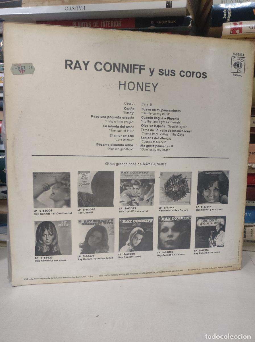Discos de vinilo: Ray Conniff And The Singers &ndash; Honey - Foto 2