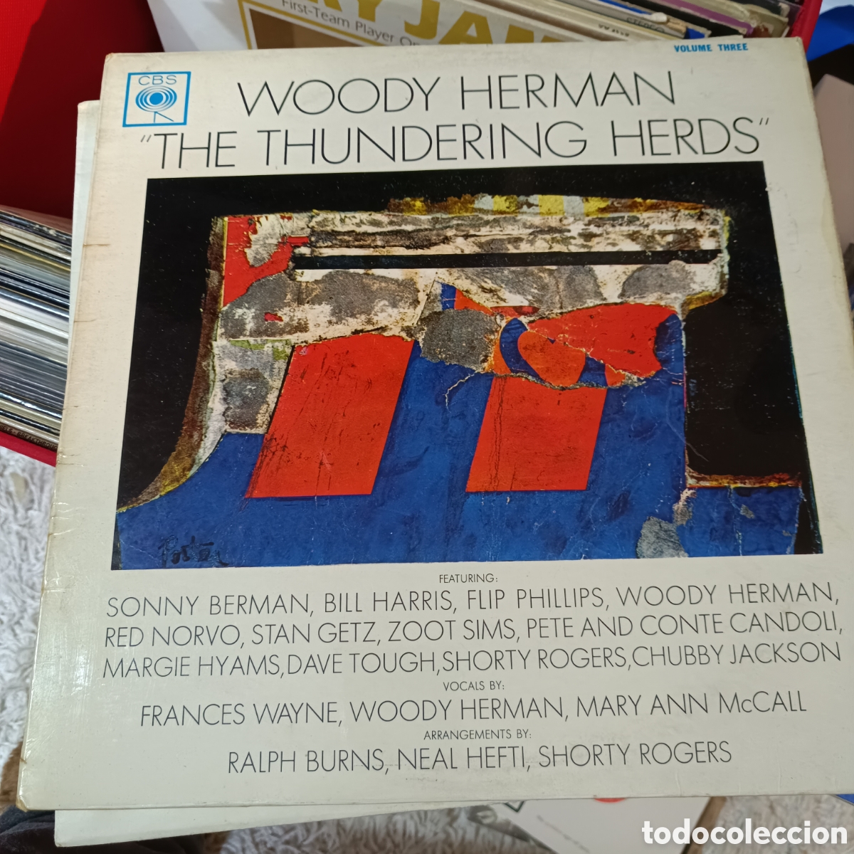 Discos de vinilo: Woody Herman &lrm;&ndash; The Thundering Herds Volume Three - Foto 1