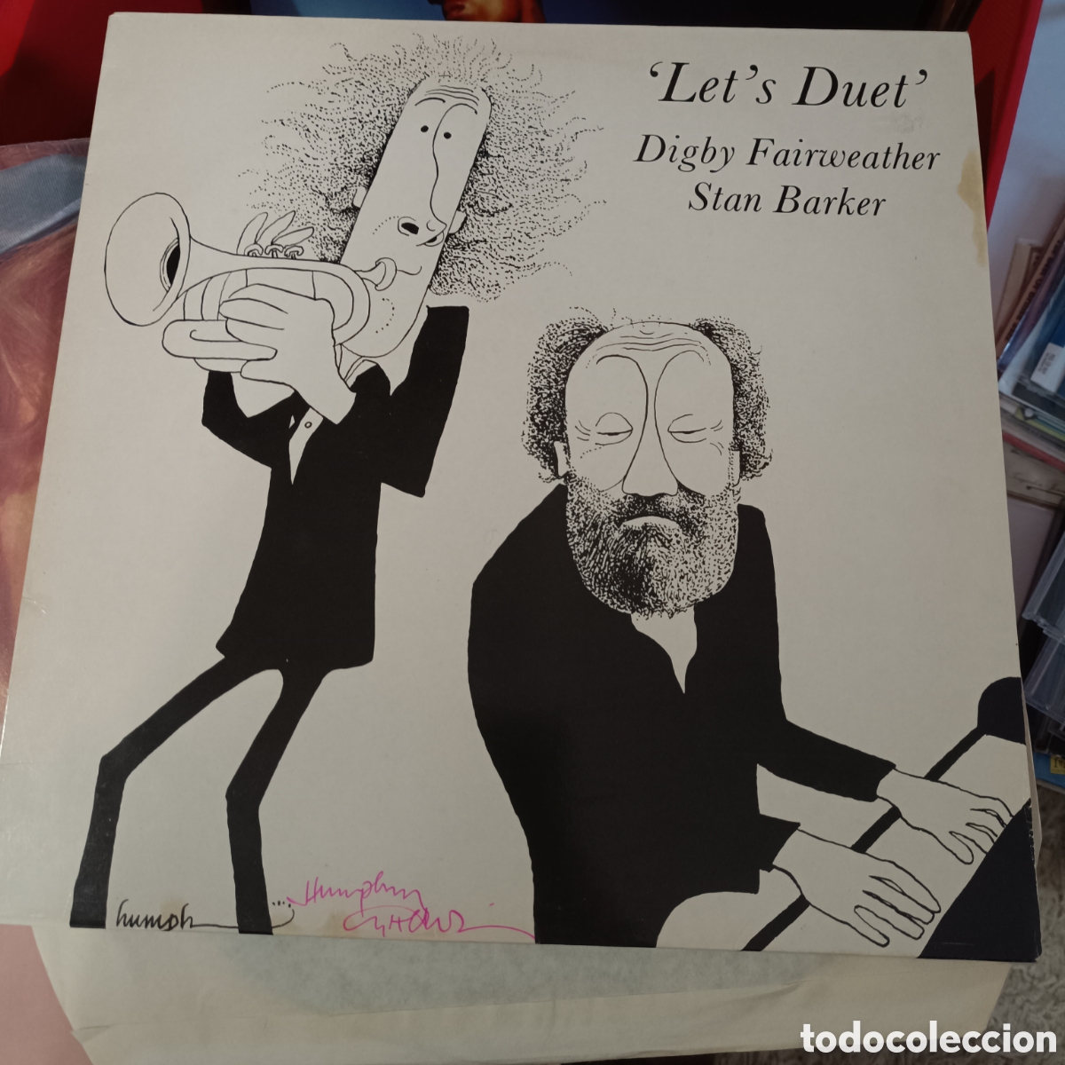 Discos de vinilo: Digby Fairweather, Stan Barker &ndash; Lets Duet - Foto 1