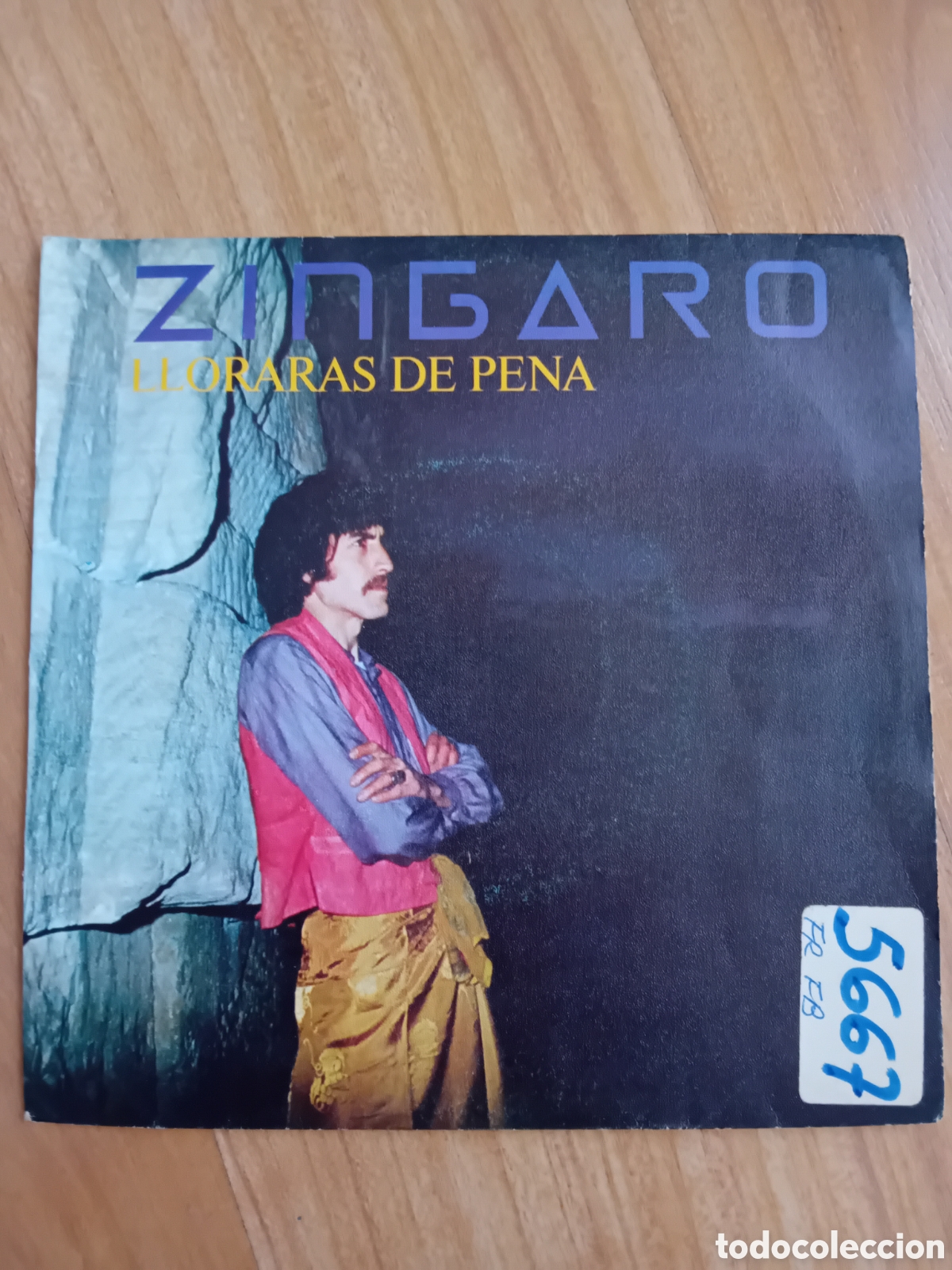 Discos de vinilo: ZINGARO. LLORARAS DE PENA - Foto 1