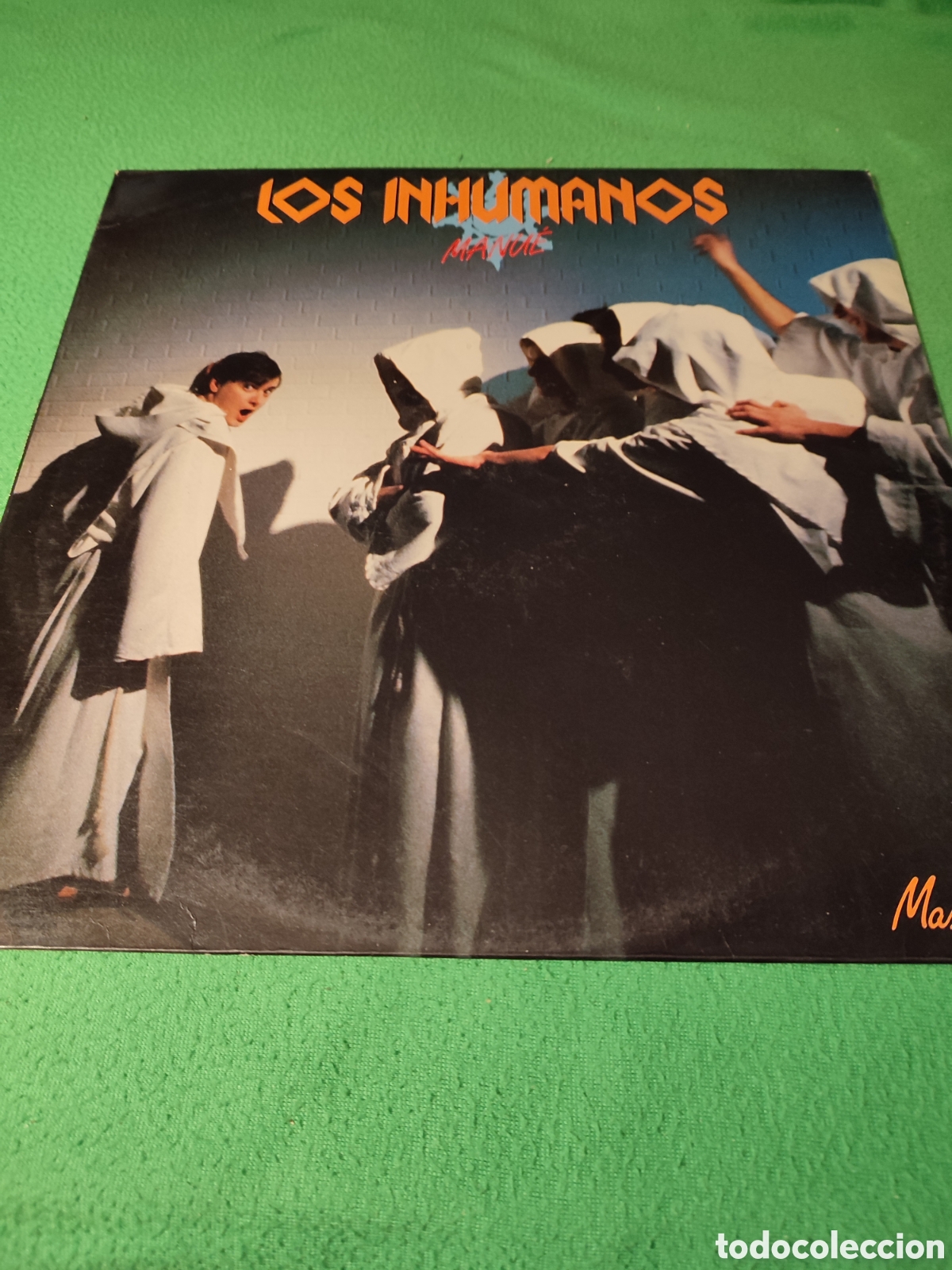 Discos de vinilo: Los Inhumanos - Manue Maxi Single 1985 - Foto 1