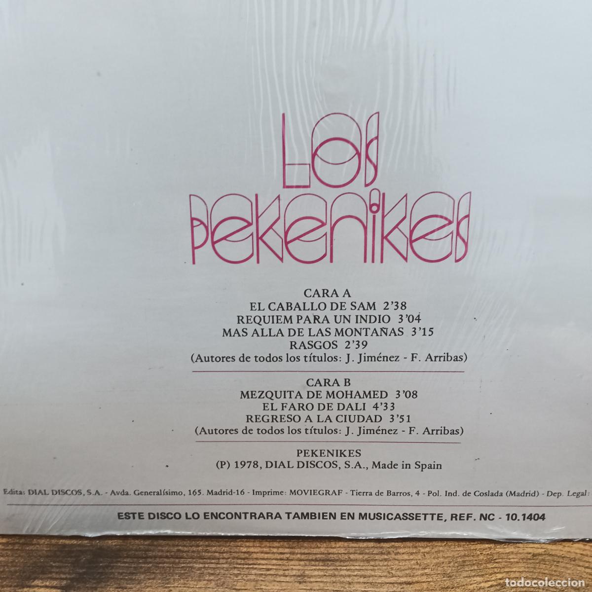 Discos de vinilo: LO NUEVO de LOS PEKENIKES. LP 1978 - Foto 2