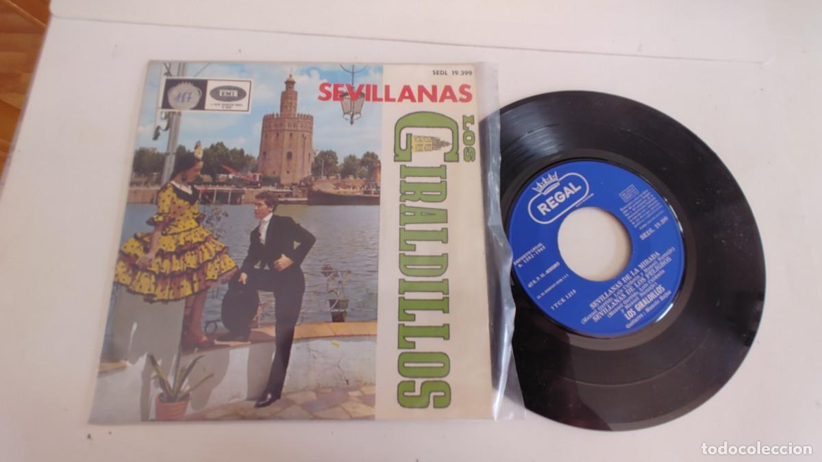 Discos de vinilo: LOS GIRALDILLOS-EP DE LA MIRADA +3 - Foto 1
