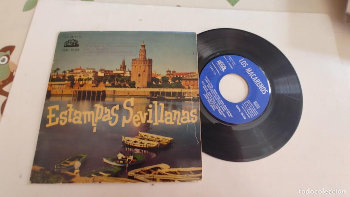 Discos de vinilo: LOS MACARENOS //JARRITO-EP ESTAMPAS DE SEVILLA - Foto 1