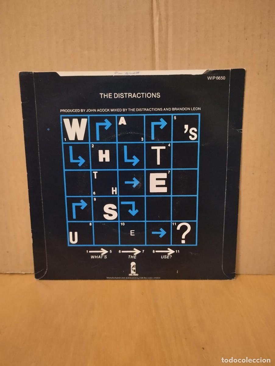 Discos de vinilo: THE DISTRACTIONS ---- SOMETHING FOR THE WEEKEND - Foto 2