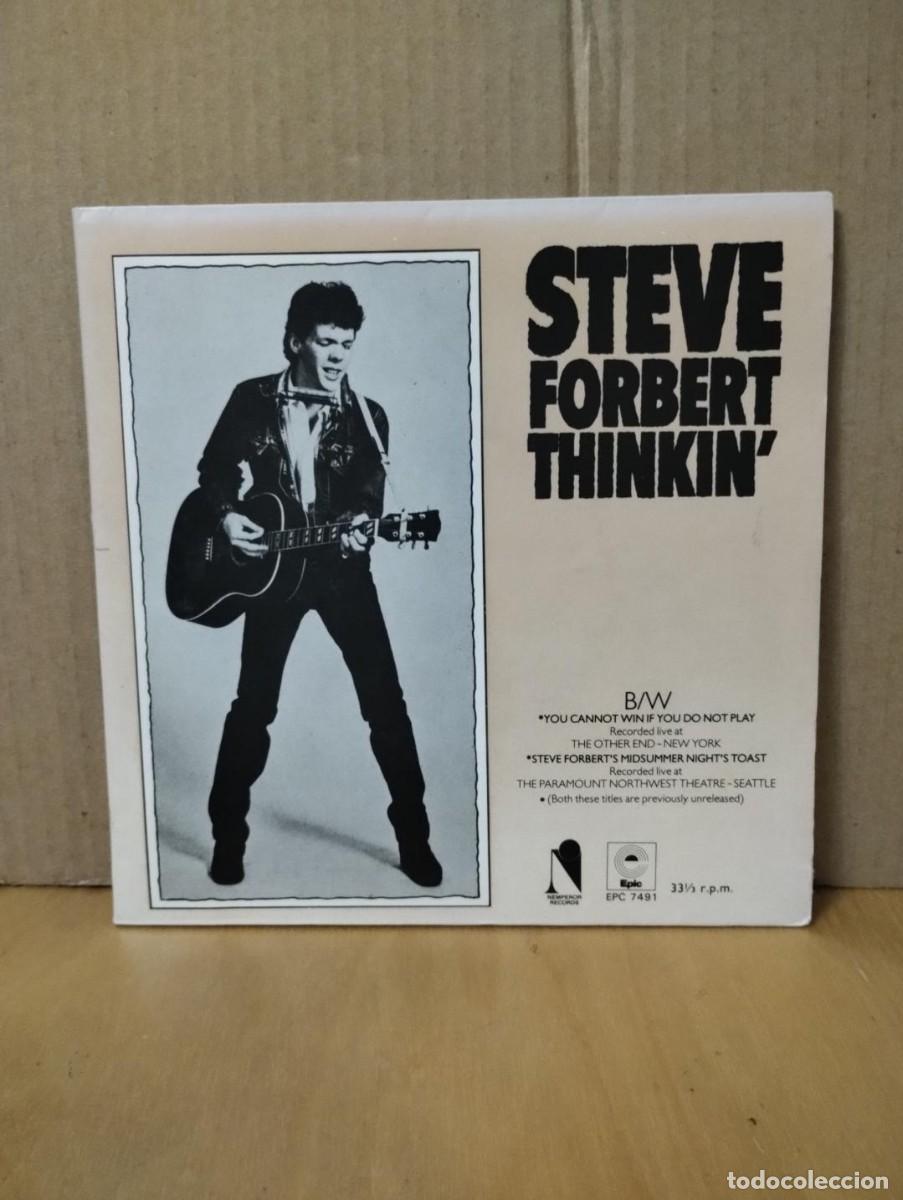 Discos de vinilo: STEVE FORBERT ---- THINKIN&acute; - Foto 1