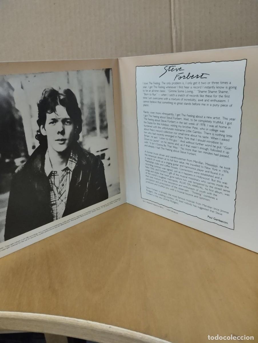 Discos de vinilo: STEVE FORBERT ---- THINKIN&acute; - Foto 3