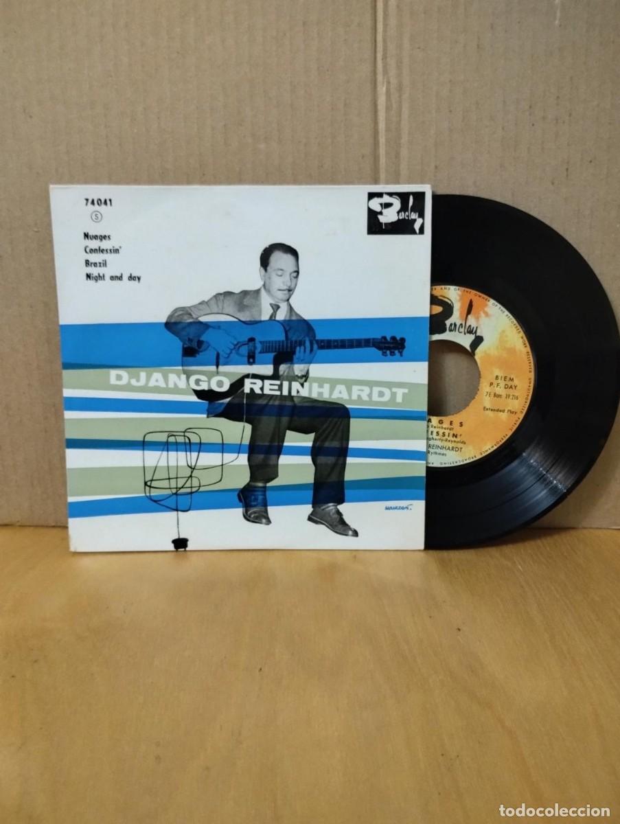 Discos de vinilo: DJANGO REINHARDT ---- NUAGES + 3 - Foto 1